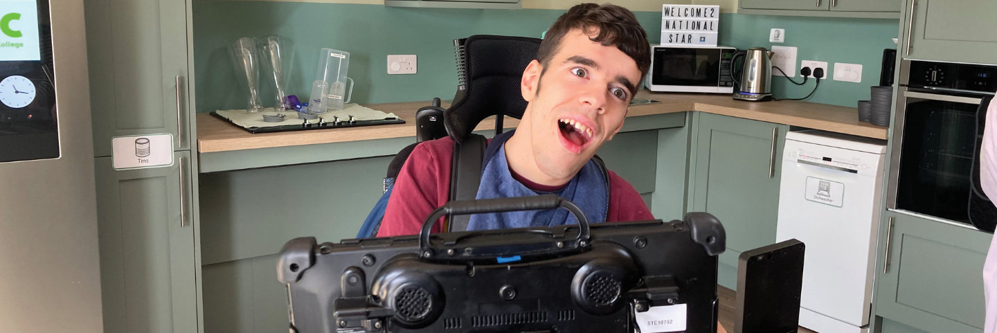Dan smiling in the Ingram Discovering Rooms