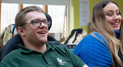 Ben Gannon and staff