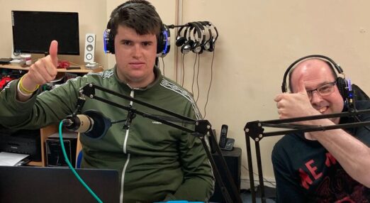 Former Hereford student Louis' working at Echo Radio