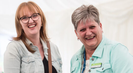 Dannii and Sue at Colleague Recognition Awards 2024